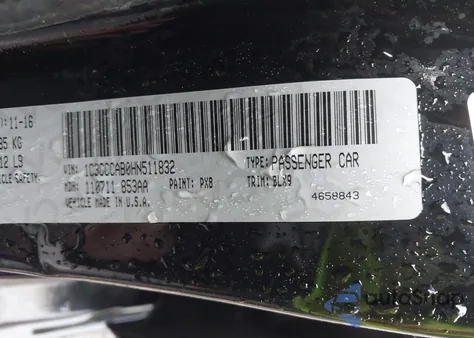 2017 Chrysler 200 Limited Platinum from USA, damaged, VIN 1C3CCCAB0HN511832